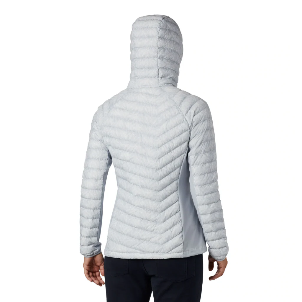 Women's Powder Pass Hybrid Hooded Jacket - Image 3