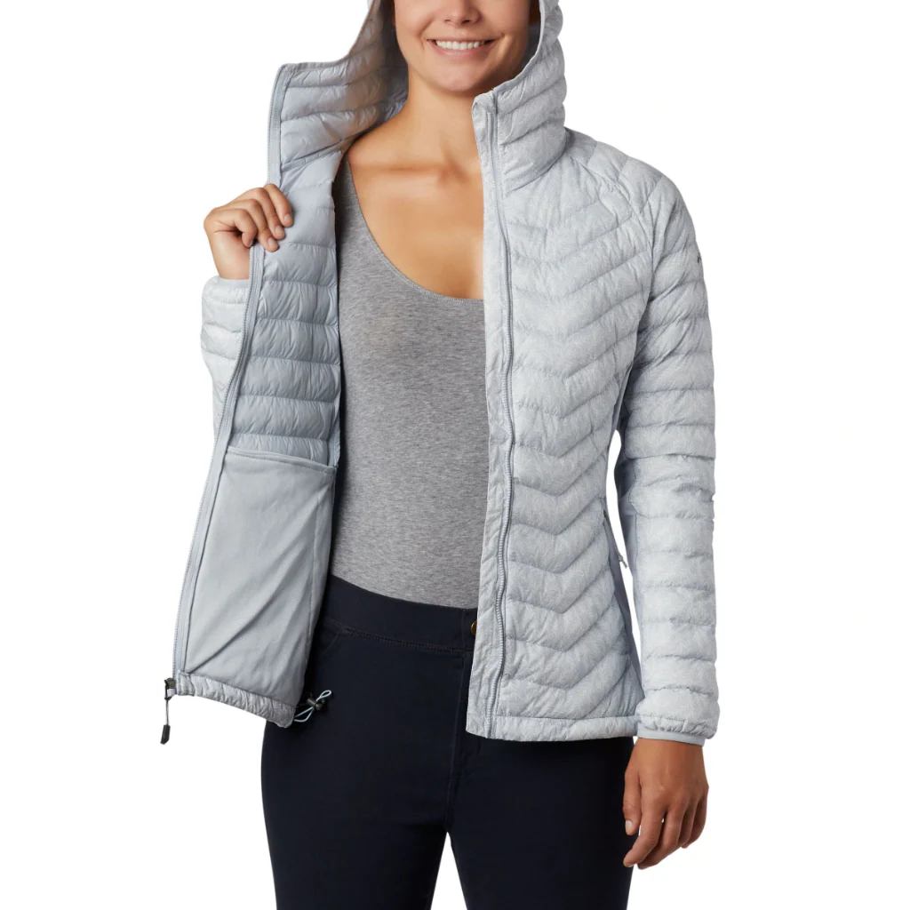 Women's Powder Pass Hybrid Hooded Jacket - Image 4