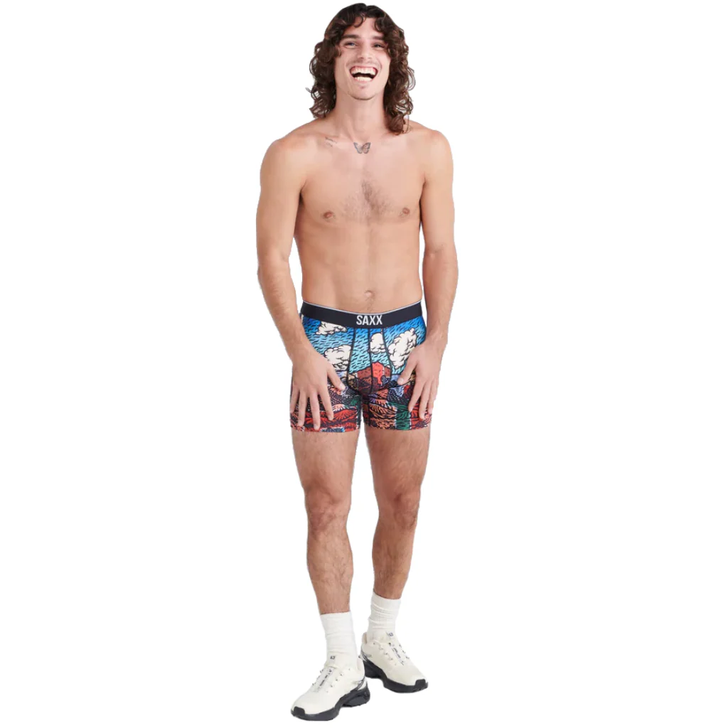 Men's Volt Breathable Mesh Boxer Brief 5 in - Image 8